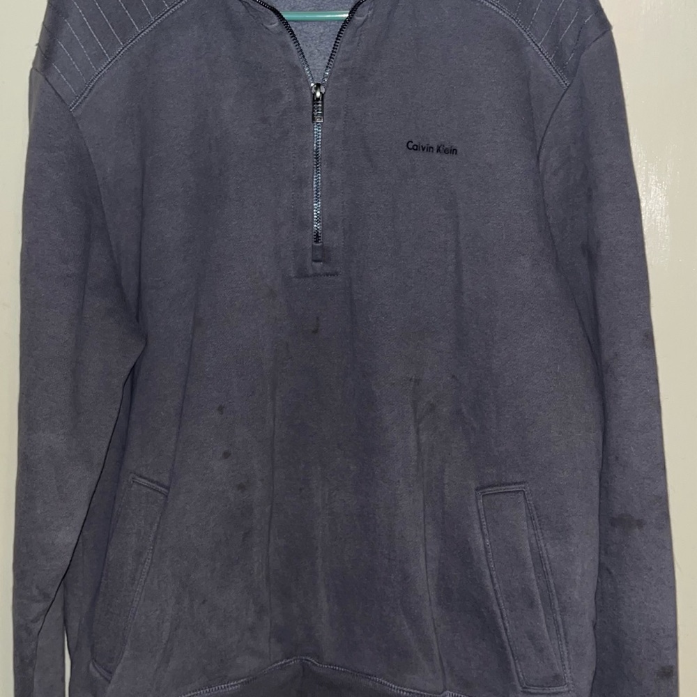 Calvin Klein Quarter Zip Pullover Sweater